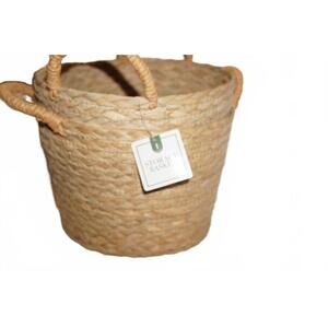Natural Woven Storage Basket with Handles